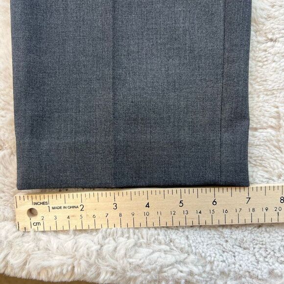 CALVIN KLEIN Mens Grey STRETCH Skinny Fit Business Dress Pants Slacks 38x34 - Picture 6 of 8